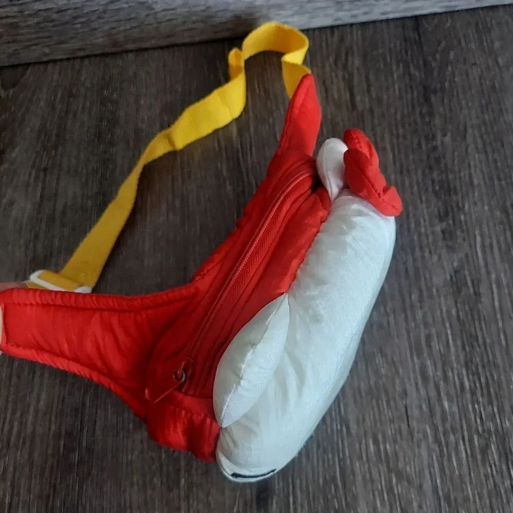 Hello Kitty Red and Yellow Plush Fanny Pack Waist Bag